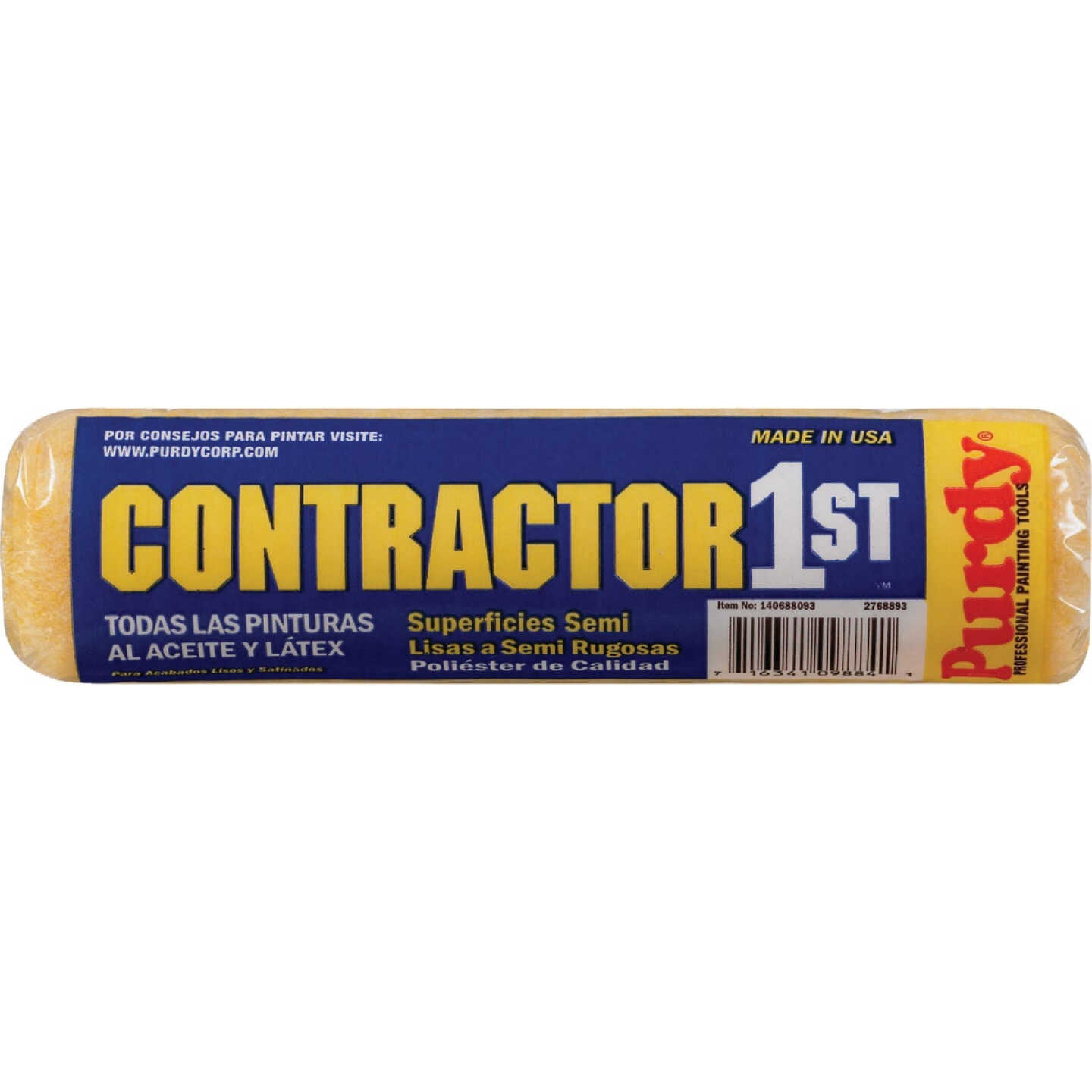 Purdy Contractor 1st 9 In. x 1/2 In. Knit Fabric Roller Cover Image 6