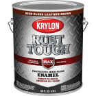 Krylon Rust Tough DTM Oil-Based Gloss Rust Control Enamel, Brown, 1 Gal. Image 1