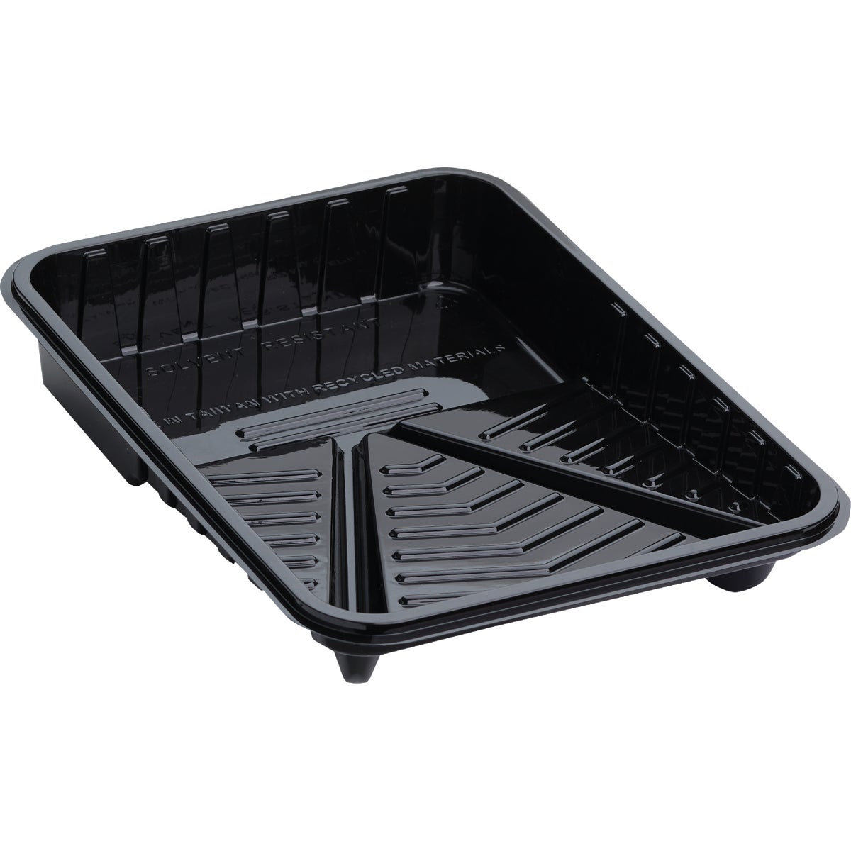 Linzer 9 In. Black Plastic Roller Paint Tray
