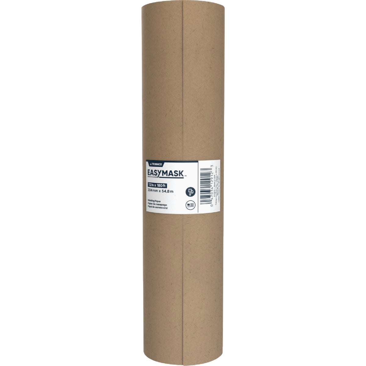Trimaco Easy Mask 12 In. x 180 Ft. Brown General Purpose Masking Paper