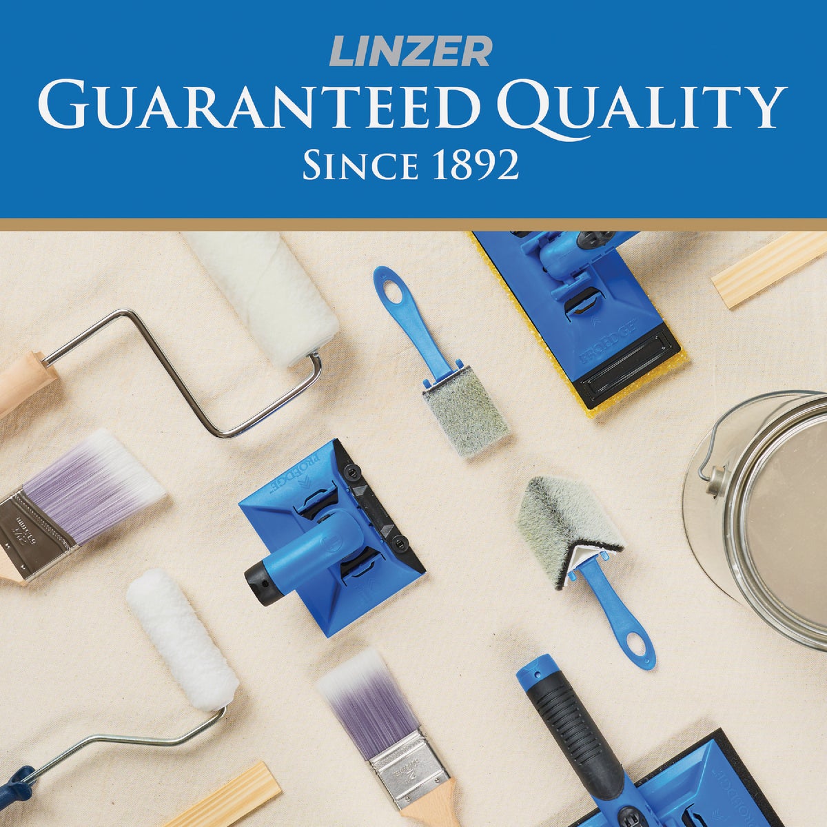 Linzer Pro Edge 7 In. Pad Painter for Smooth to Semi-Smooth Surfaces Image 2