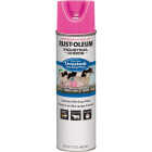 Rust-Oleum Industrial Choice 17 Oz. Fluorescent Pink Livestock Marking Paint Image 1