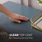 Minwax Polycrylic Clear Ultra Flat Protective Finish, 1/2 Pt. Image 2