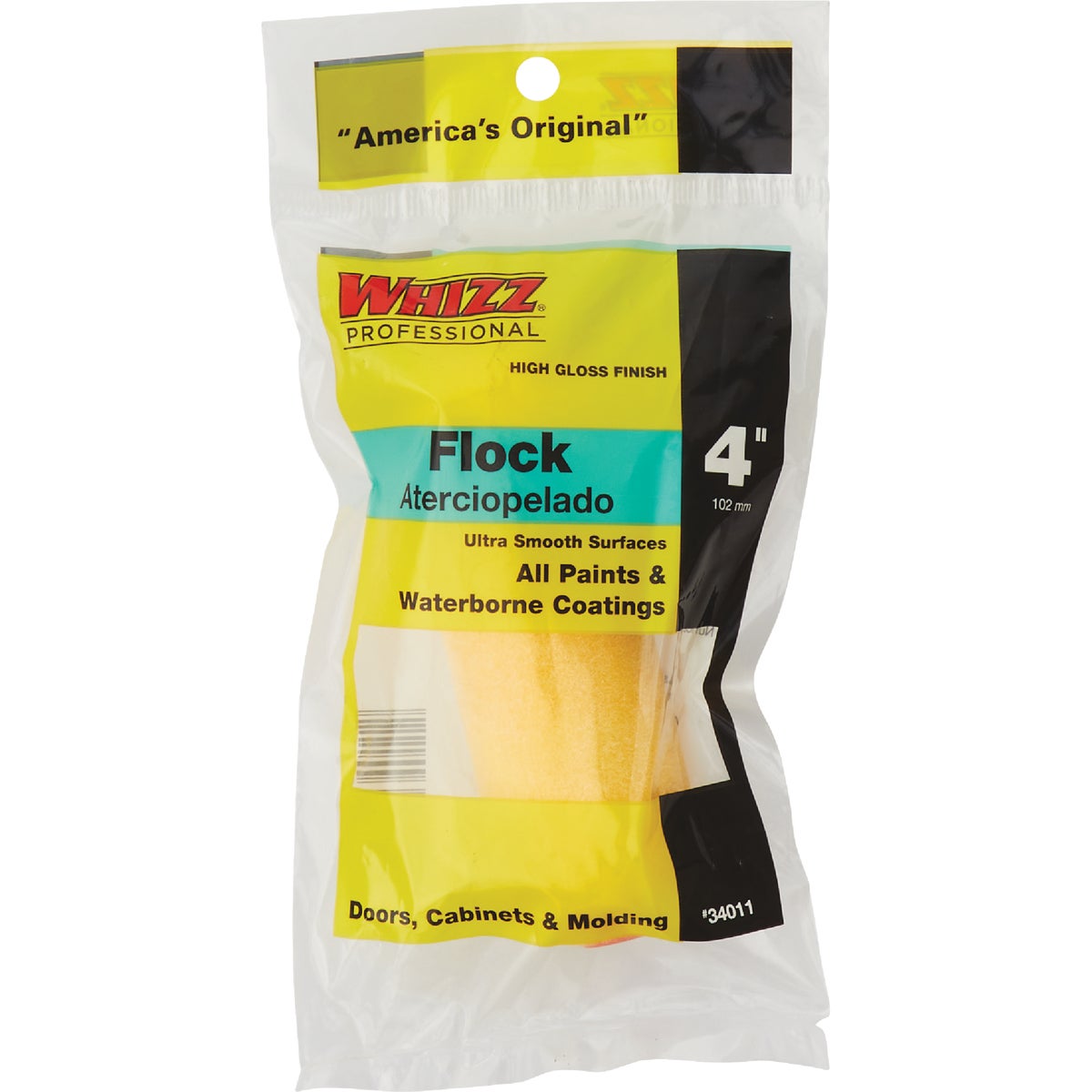 Whizz 4 In. Flock Roller Cover