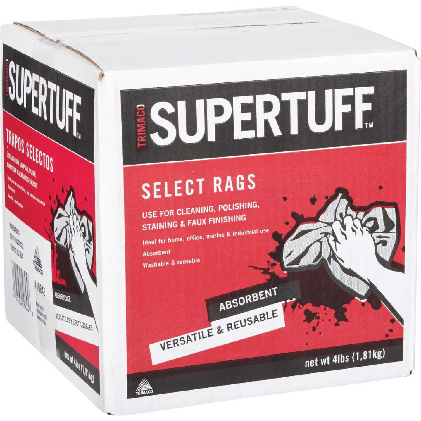 Trimaco SuperTuff 4 Lb. Painter's Rags Image 1