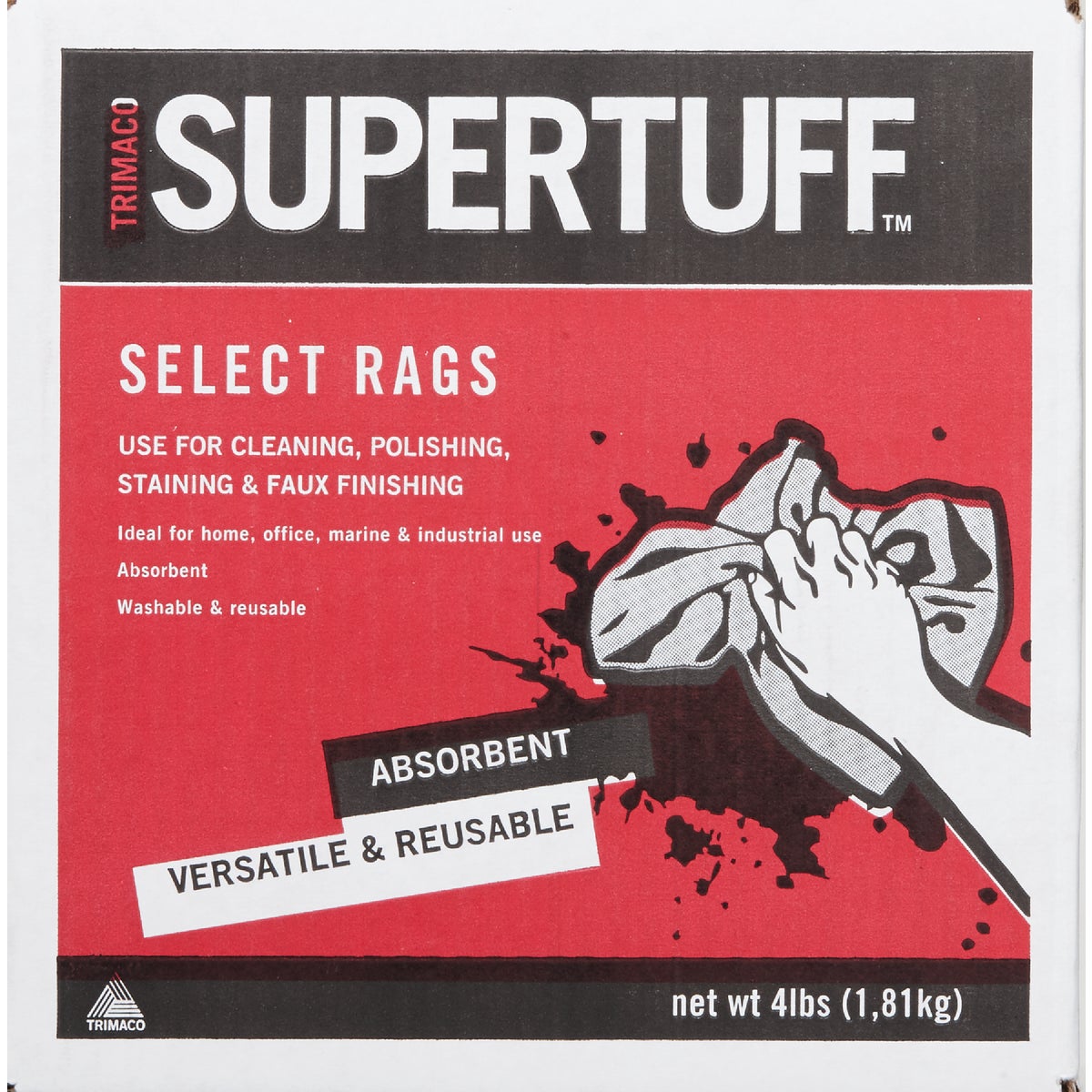 Trimaco SuperTuff 4 Lb. Painter's Rags Image 2