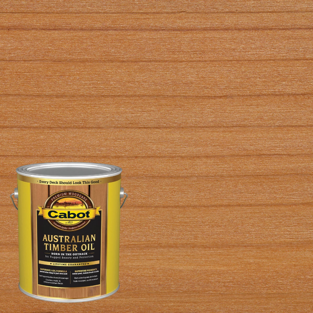 Cabot Australian Timber Oil, Honey Teak, 1 Gal.