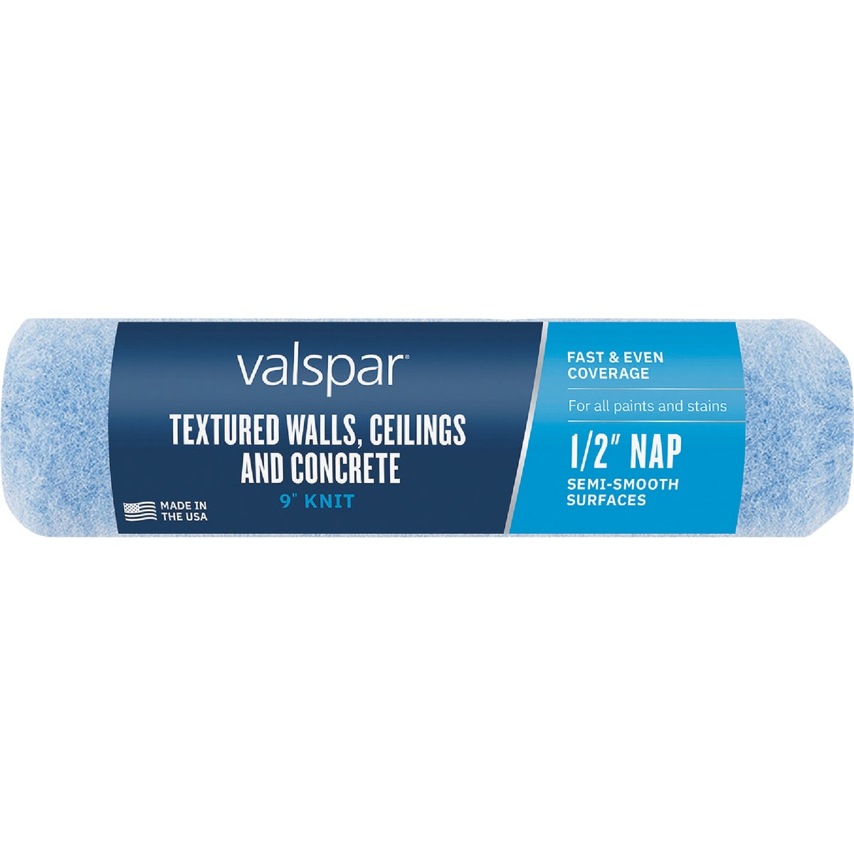 Valspar 9 In. x 1/2 In. Knit Textured Walls, Concrete & Decks Roller Covers Image 1