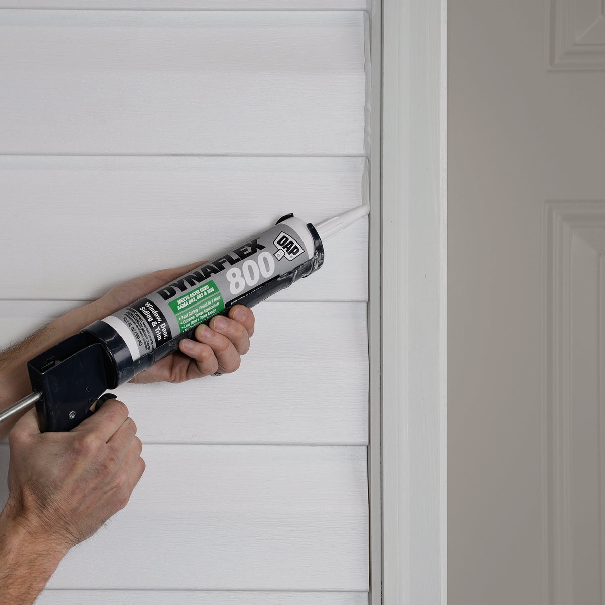 DAP Dynaflex 800 10.1 Oz. Advanced Window, Door, Siding, & Trim Polymer Sealant - Bronze BR104 Image 3