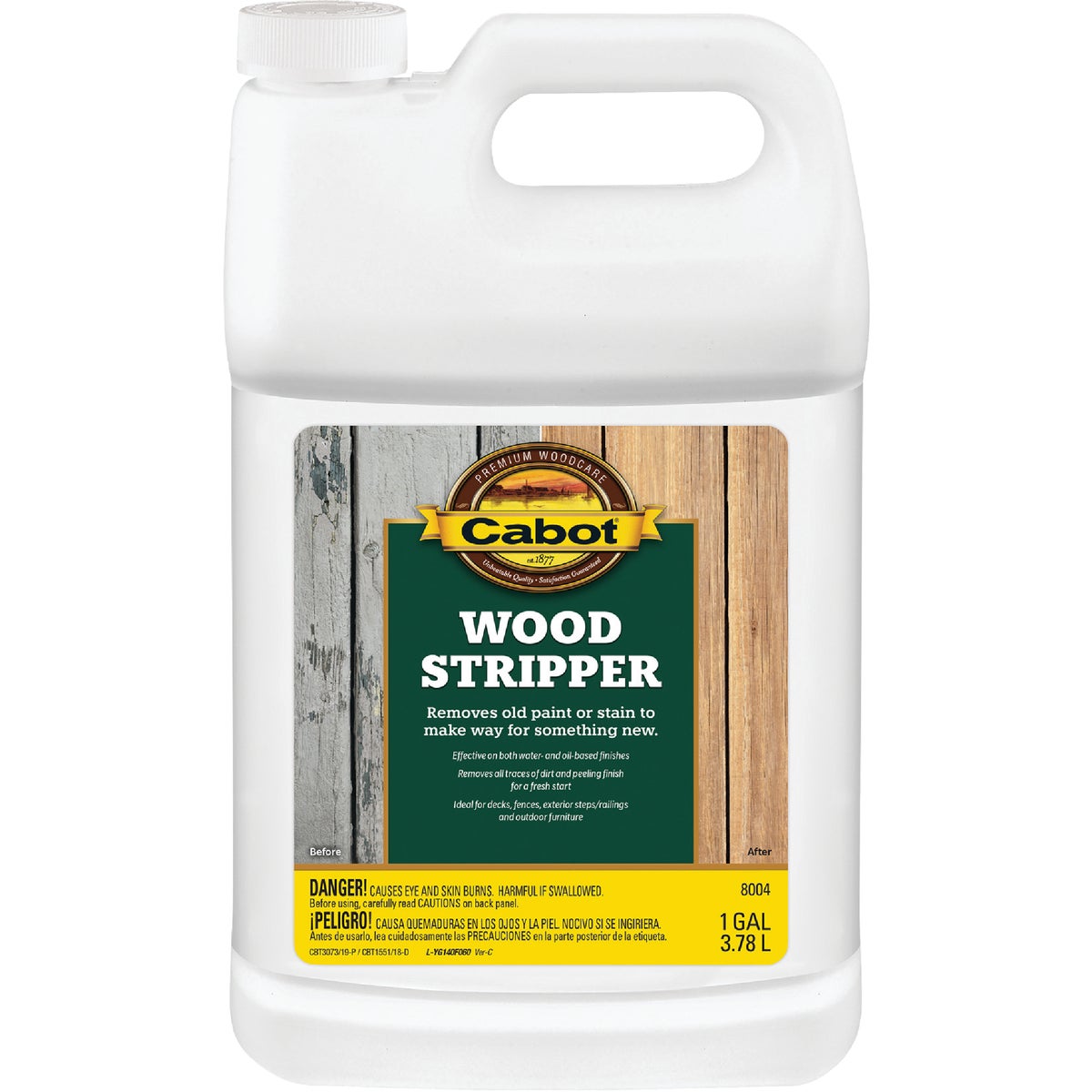 Cabot Wood Stripper, 1 Gal.