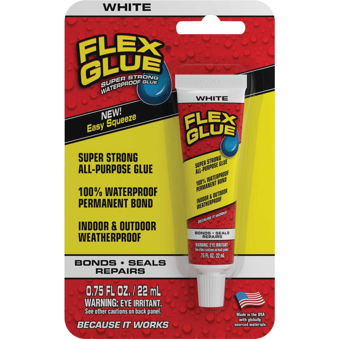 Flex Glue .75 Oz. White Multi-Purpose Adhesive Image 1