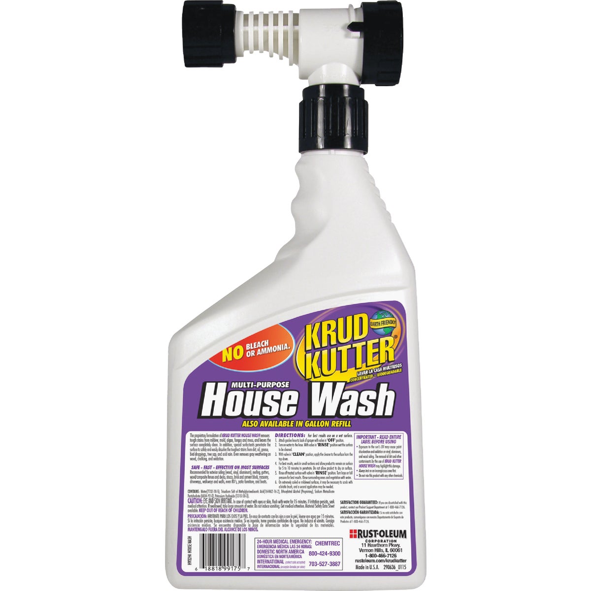Krud Kutter 32 Oz. Multi-Purpose House Wash Hose End Spray Image 3