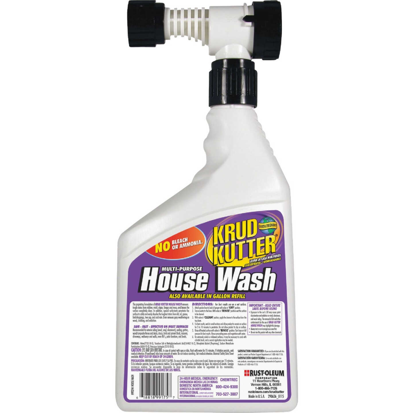 Krud Kutter 32 Oz. Multi-Purpose House Wash Hose End Spray Image 3
