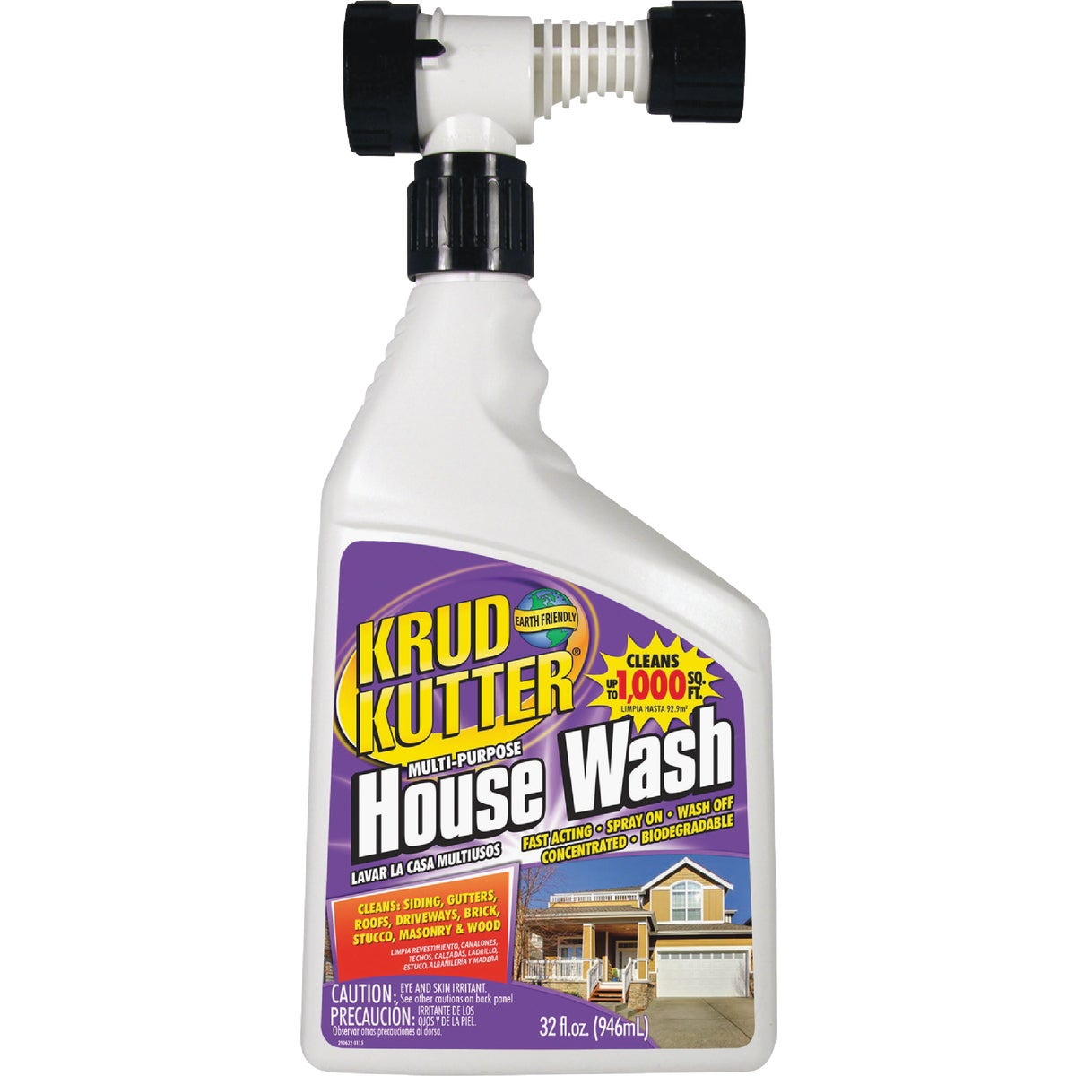 Krud Kutter 32 Oz. Multi-Purpose House Wash Hose End Spray