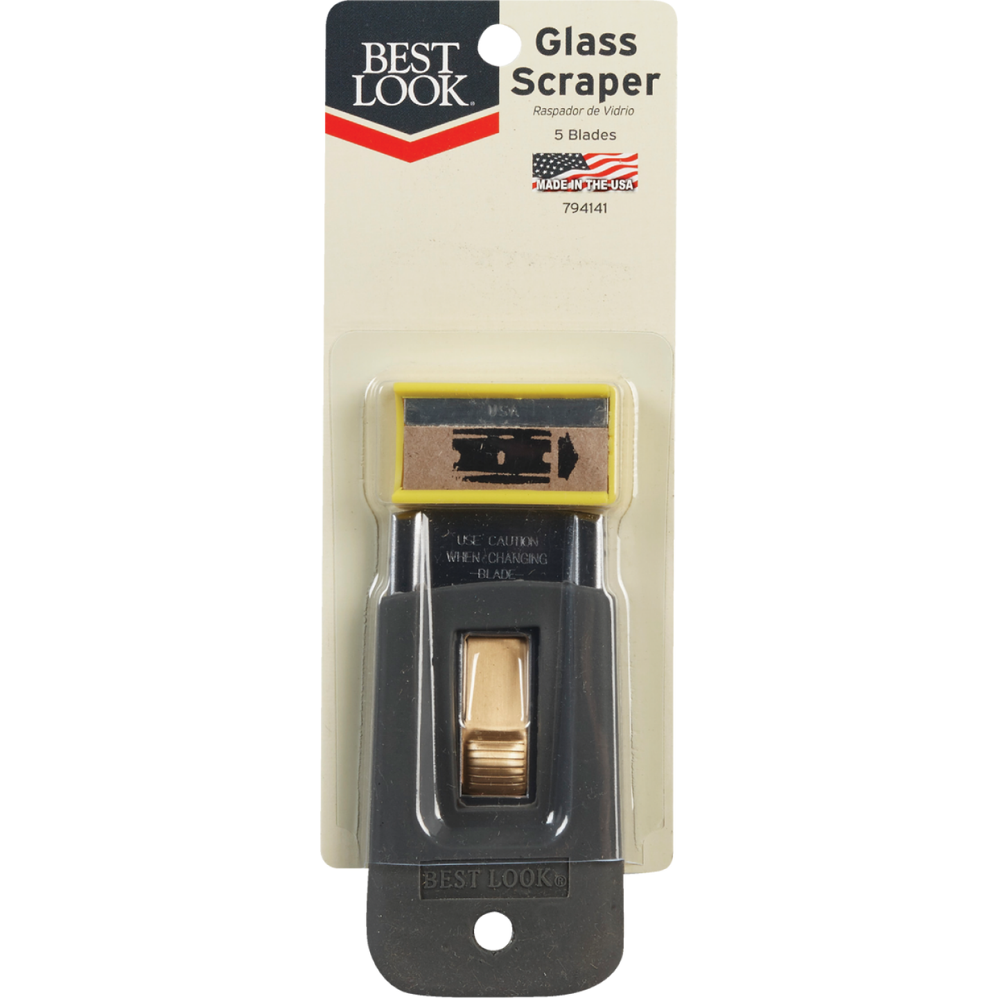 Best Look 3.75 In. SoftGrip Razor Scraper Image 2