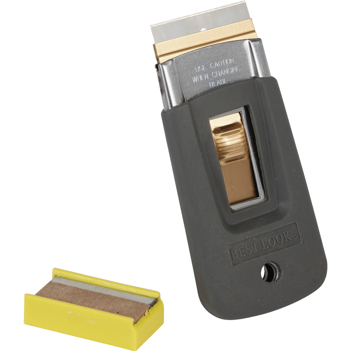 Best Look 3.75 In. SoftGrip Razor Scraper Image 3