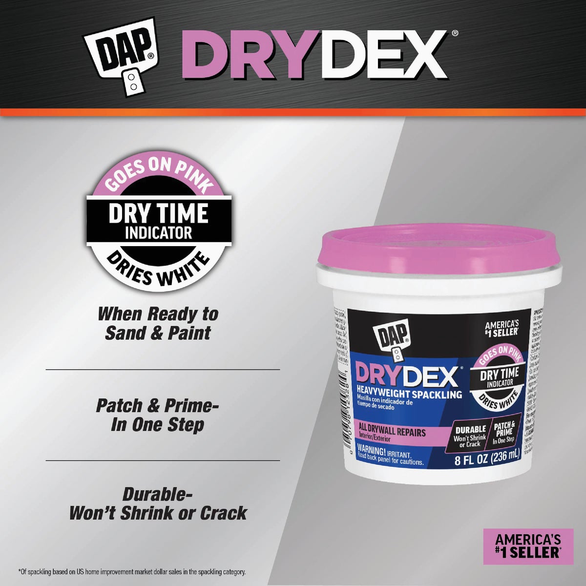 Dap DryDex 8 Oz. Drywall Repair Kit (4-Piece) Image 2