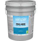 Valspar Pro Hide Ceiling Paint, White, 5 Gal. Image 1