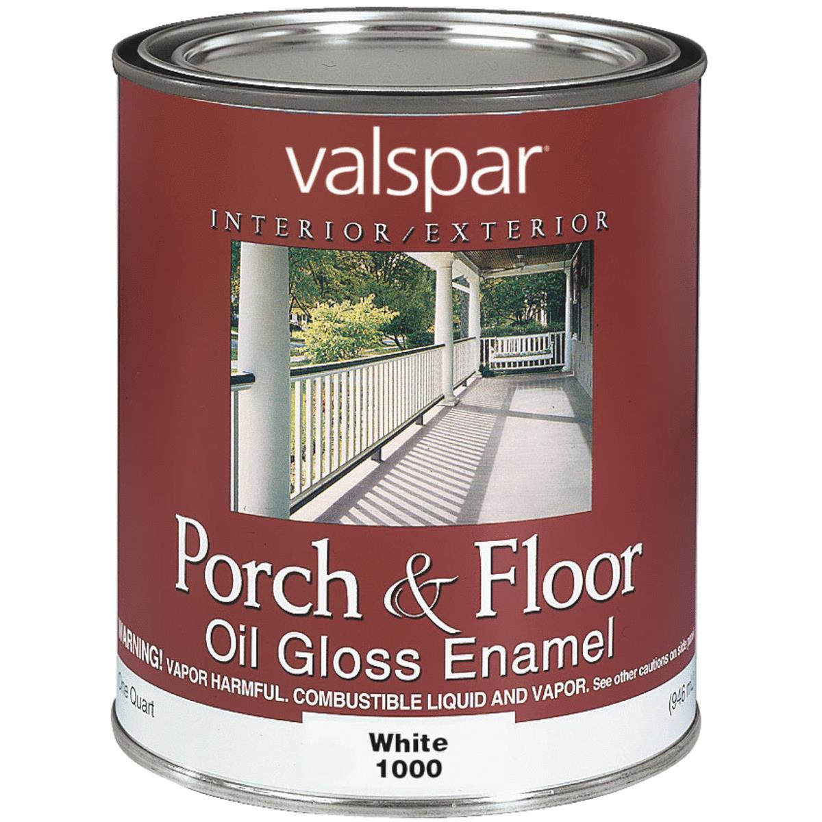 WHITE OIL FLOOR ENAMEL