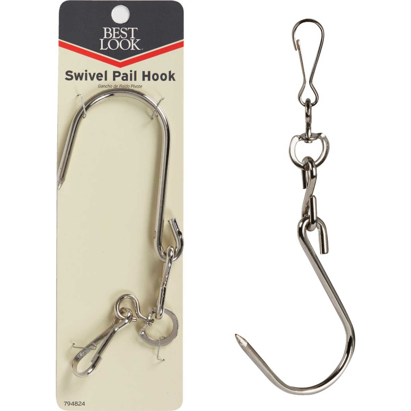 Master Painter Swivel Metal Paint Can Hook Image 1