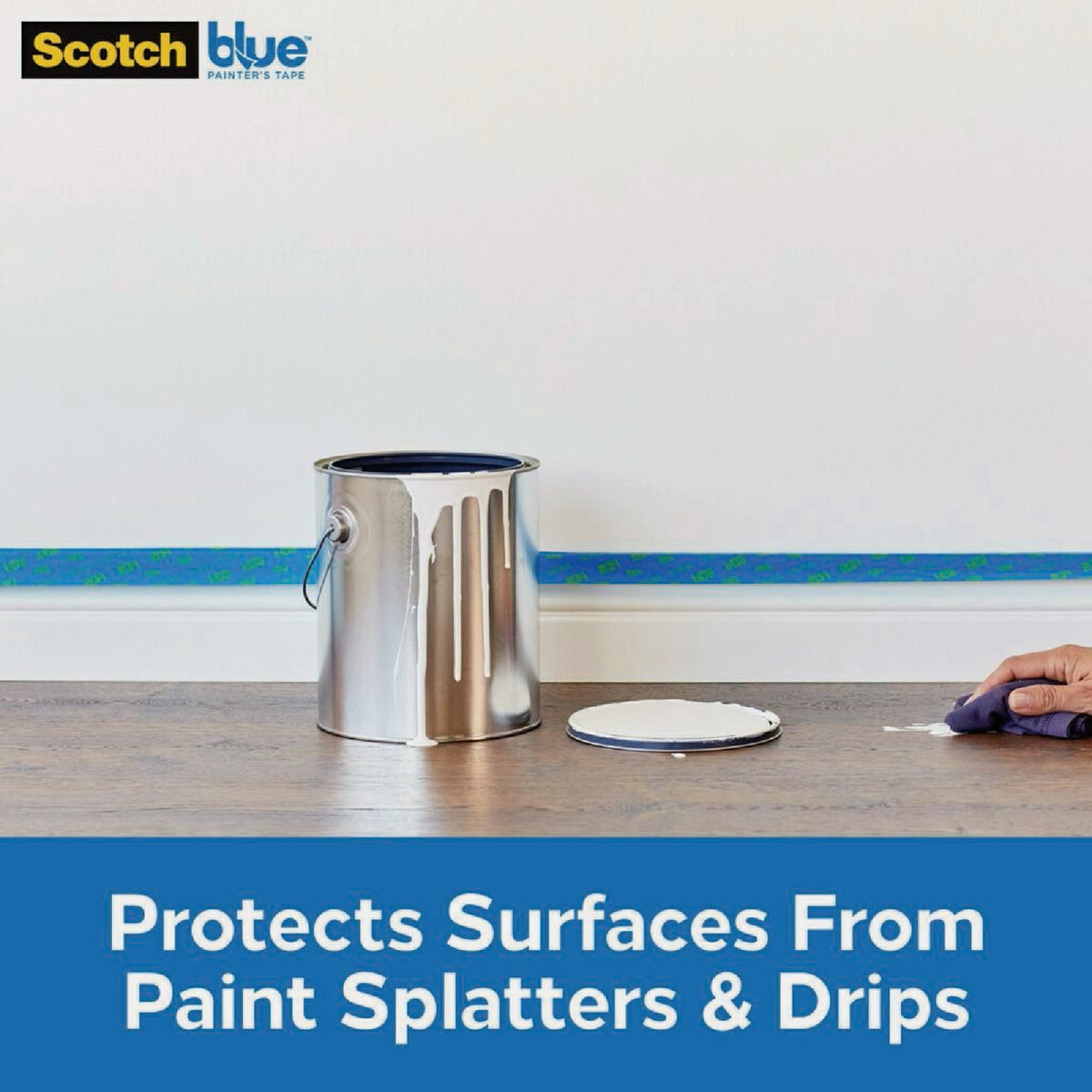 ScotchBlue Tape + Plastic with Dispenser Image 6