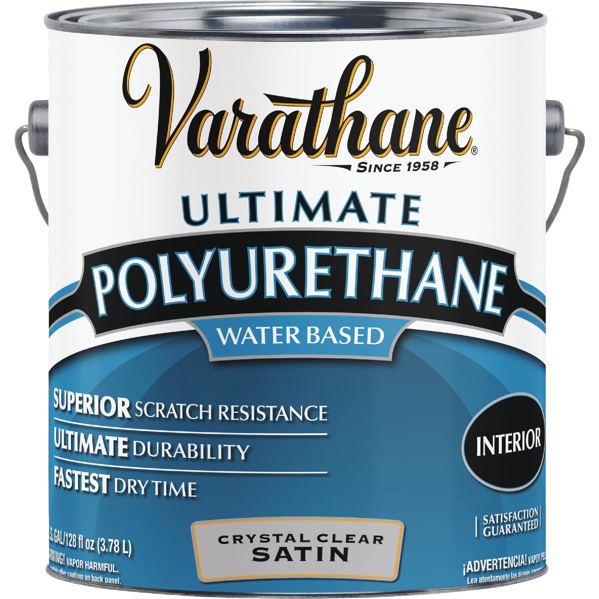 Varathane Satin No Odor Water Based Interior Polyurethane, 1 Gal. Image 2