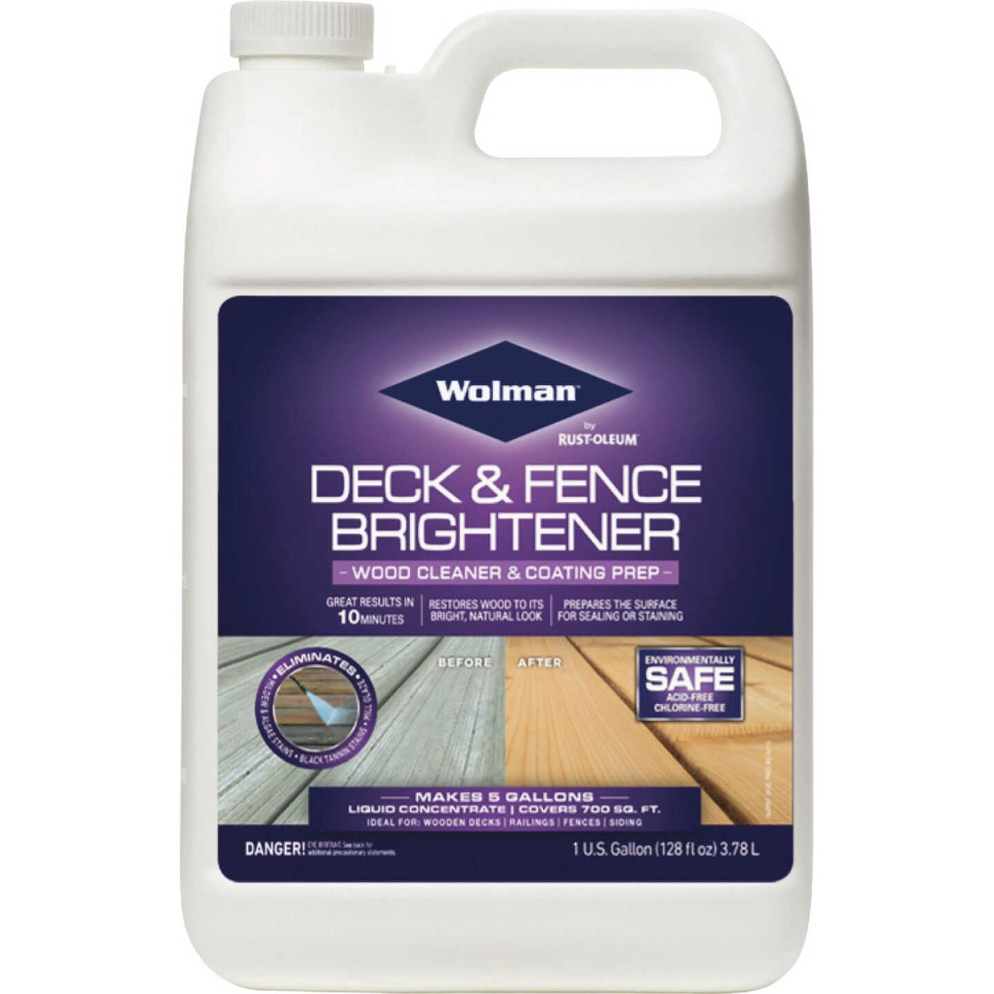 Wolman 1 Gal. Deck & Fence Brightener Image 1