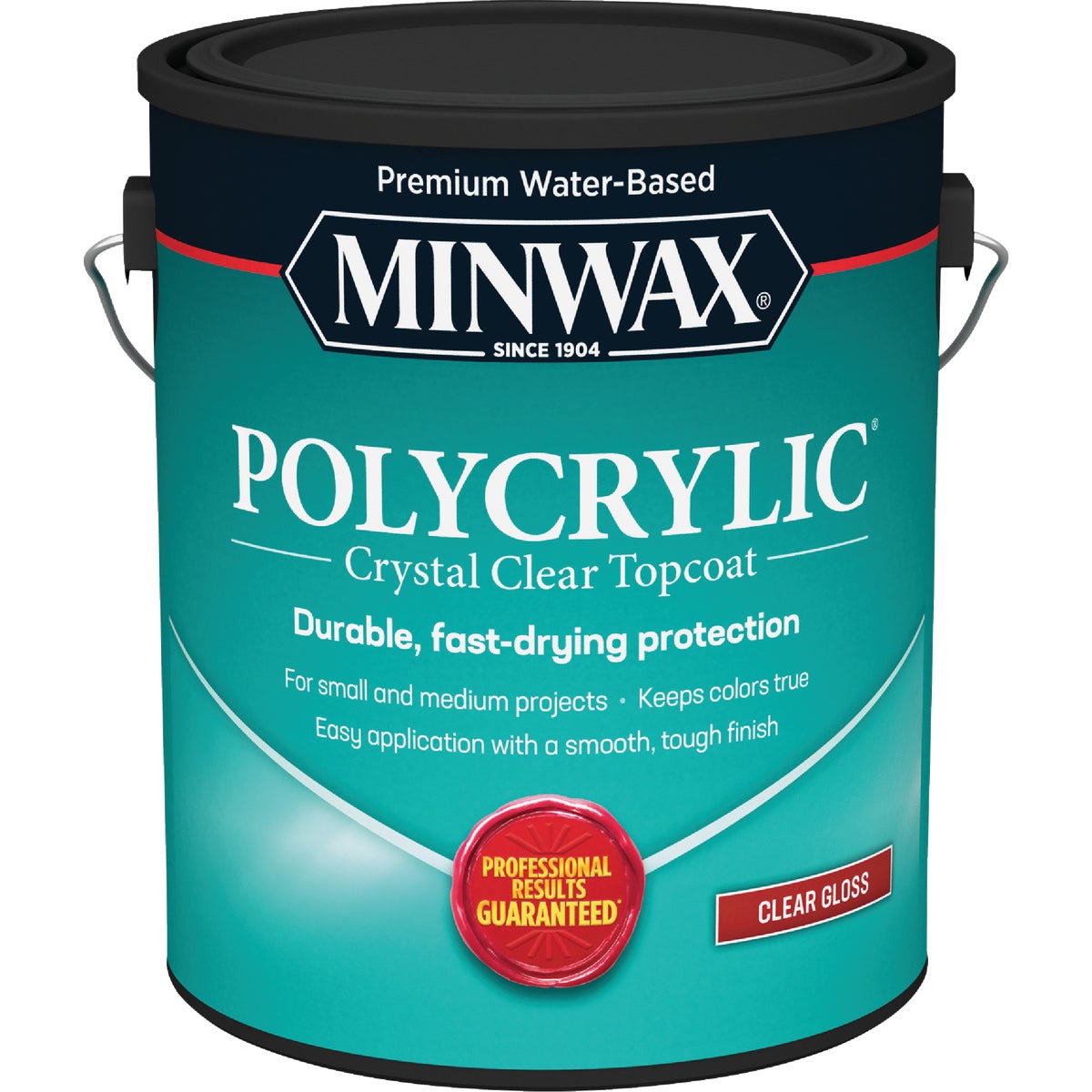 Minwax Polycrylic 1 Gal. Gloss Water Based Protective Finish