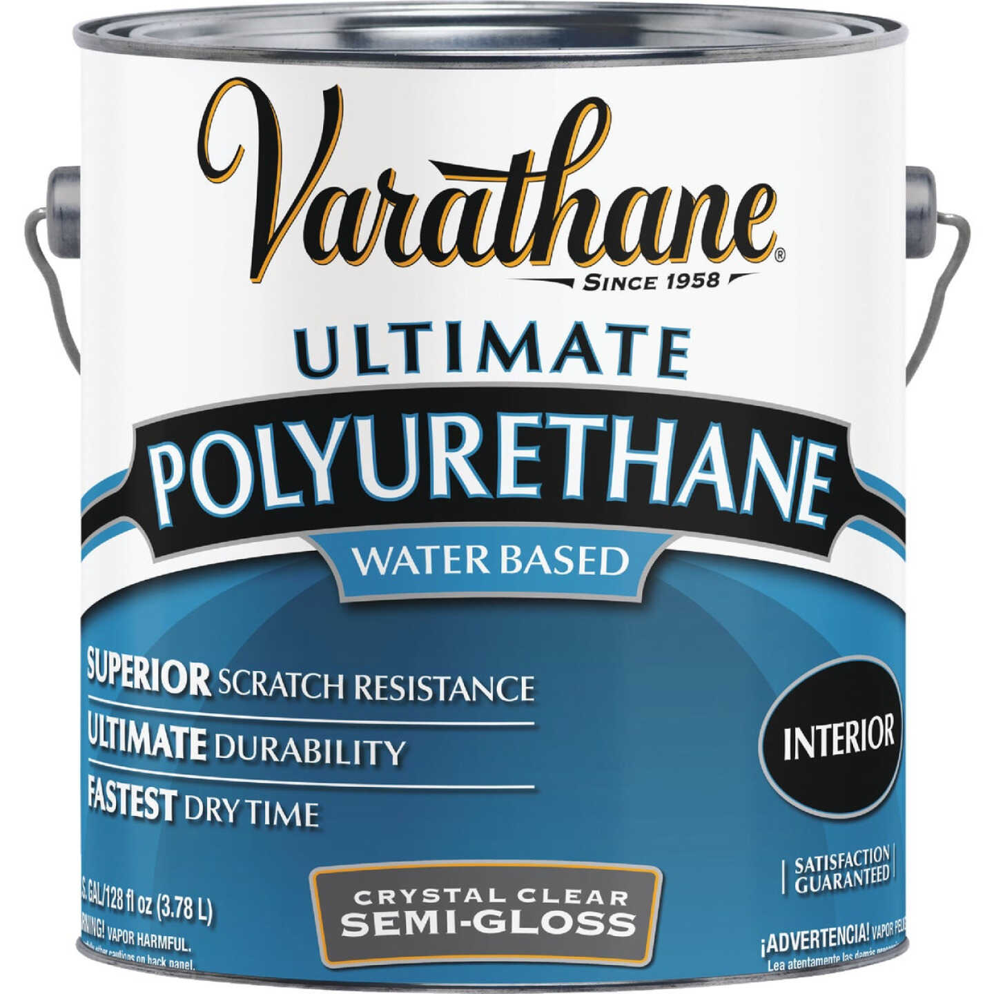 Varathane Semi-Gloss Low Odor Water Based Interior Polyurethane, 1 Gal. Image 2