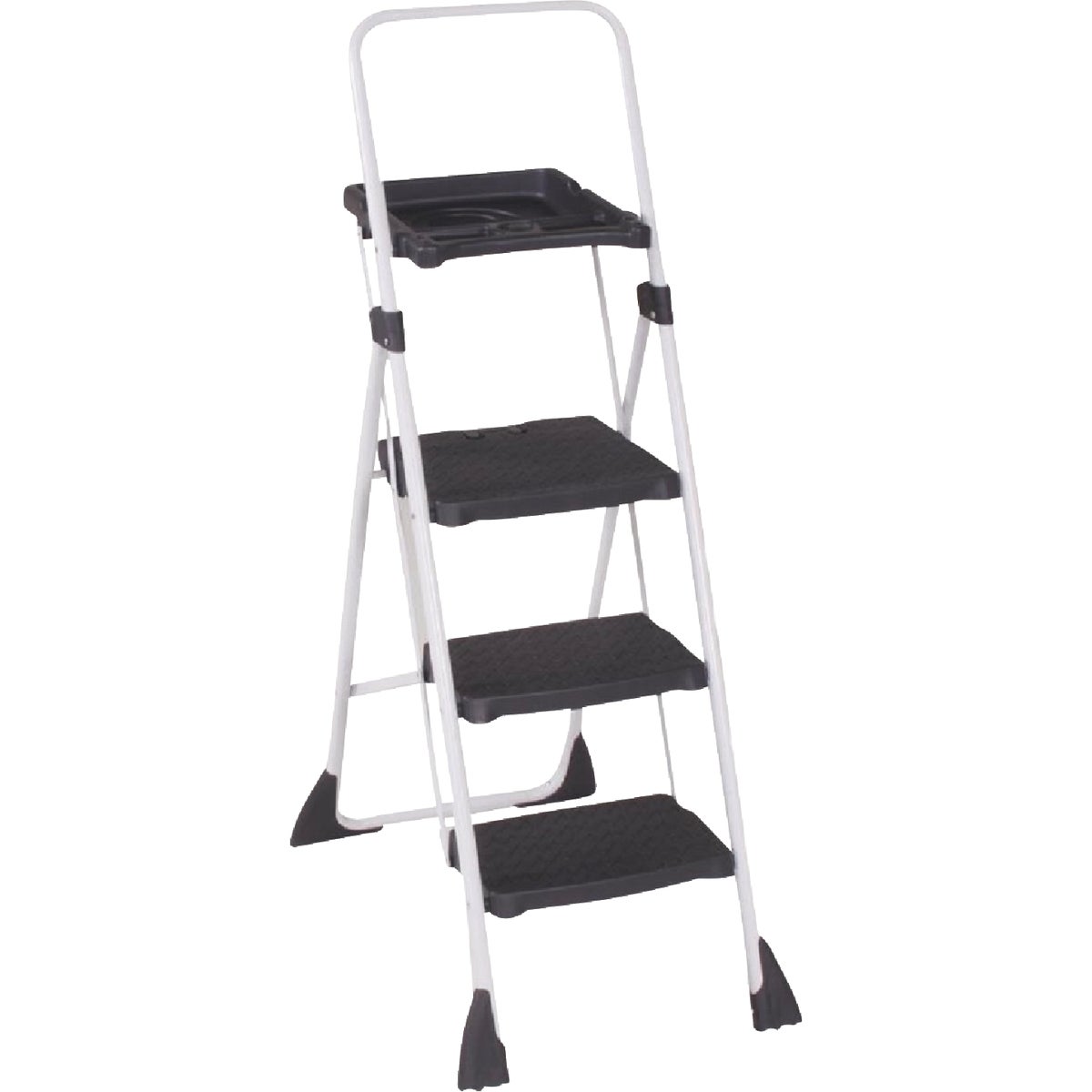 Cosco 9 Ft. Reach Max Workplatform 5 Ft. Black Platform Ladder Type I, 250 Lb.