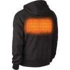 Milwaukee M12 Men's Black Cordless Heated Hoodie Kit, XL Image 6