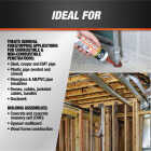 Dap Blockade 10.1 Oz. Fire-Rated Intumescent Sealant, Red Image 4