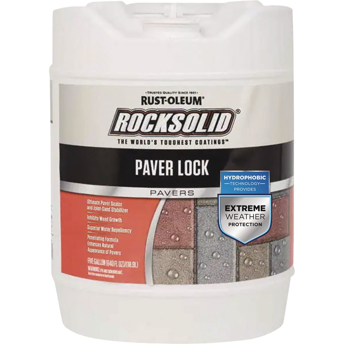 Rust-Oleum RockSolid Paver Lock, 5 Gal., Clear