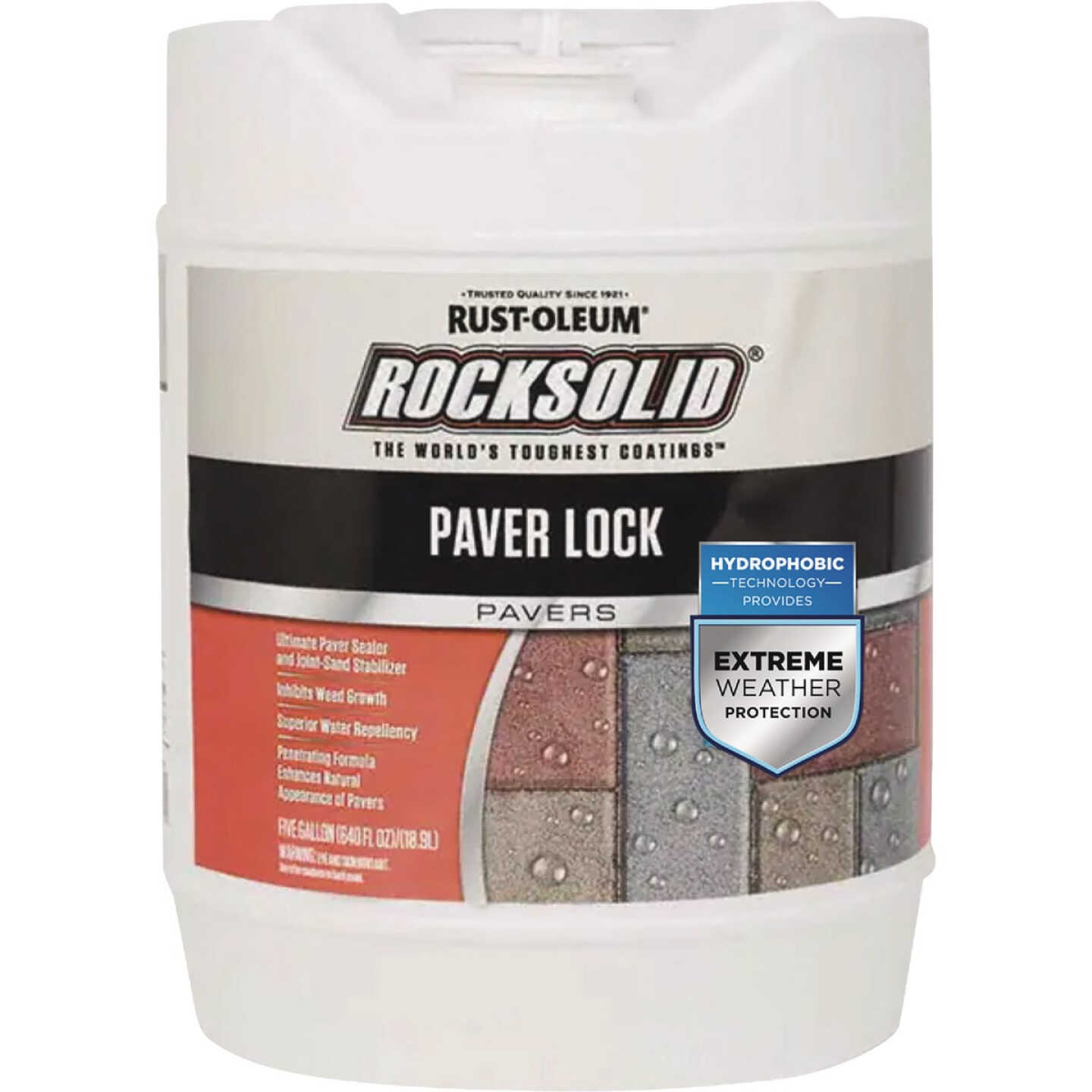 Rust-Oleum RockSolid Paver Lock, 5 Gal., Clear Image 1