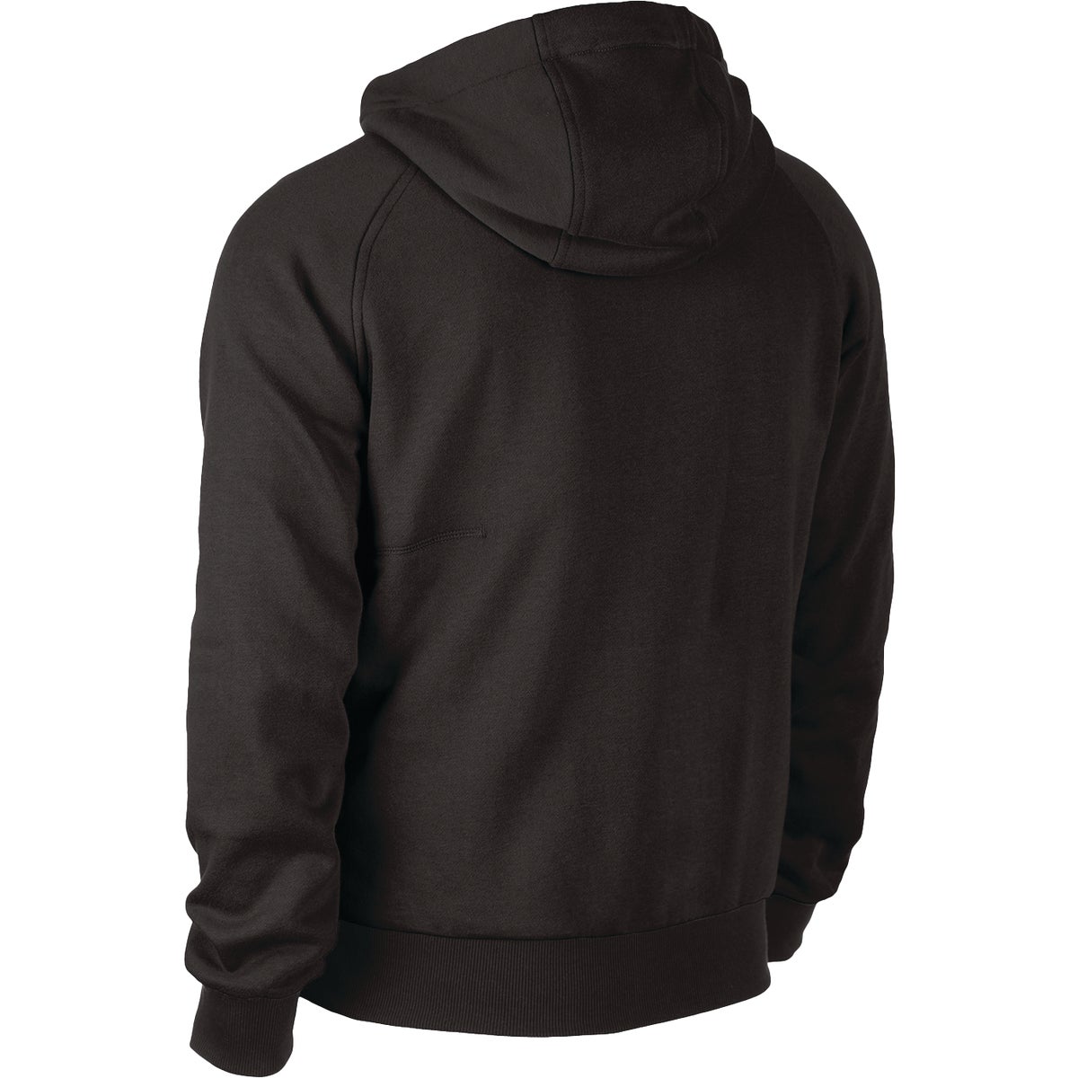 Milwaukee M12 2XL Black Cordless Heated Hoodie Kit, 2XL Image 6