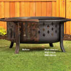 Rust-Oleum Flat High Heat Enamel, BBQ Black, 1 Qt. Image 5