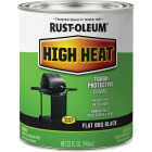 Rust-Oleum Flat High Heat Enamel, BBQ Black, 1 Qt. Image 7