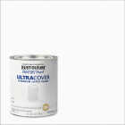 Rust-Oleum Painter's Touch 2X Ultra Cover Premium Latex Paint, Flat White, 1 Qt. Image 1