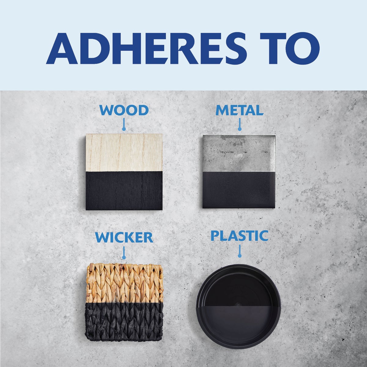 Rust-Oleum Painter's Touch 2X Ultra Cover Premium Latex Paint, Flat Black, 1/2 Pt. Image 5