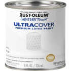 Rust-Oleum Painter's Touch 2X Ultra Cover Premium Latex Paint, Flat White, 1/2 Pt. Image 7