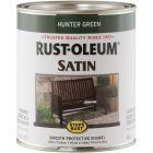 Rust-Oleum Stops Rust Oil Based Satin Protective Rust Control Enamel, Hunter Green, 1 Qt. Image 1