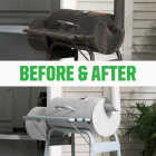 Rust-Oleum Silver Flat 12 Oz. High Heat Spray Paint Image 4