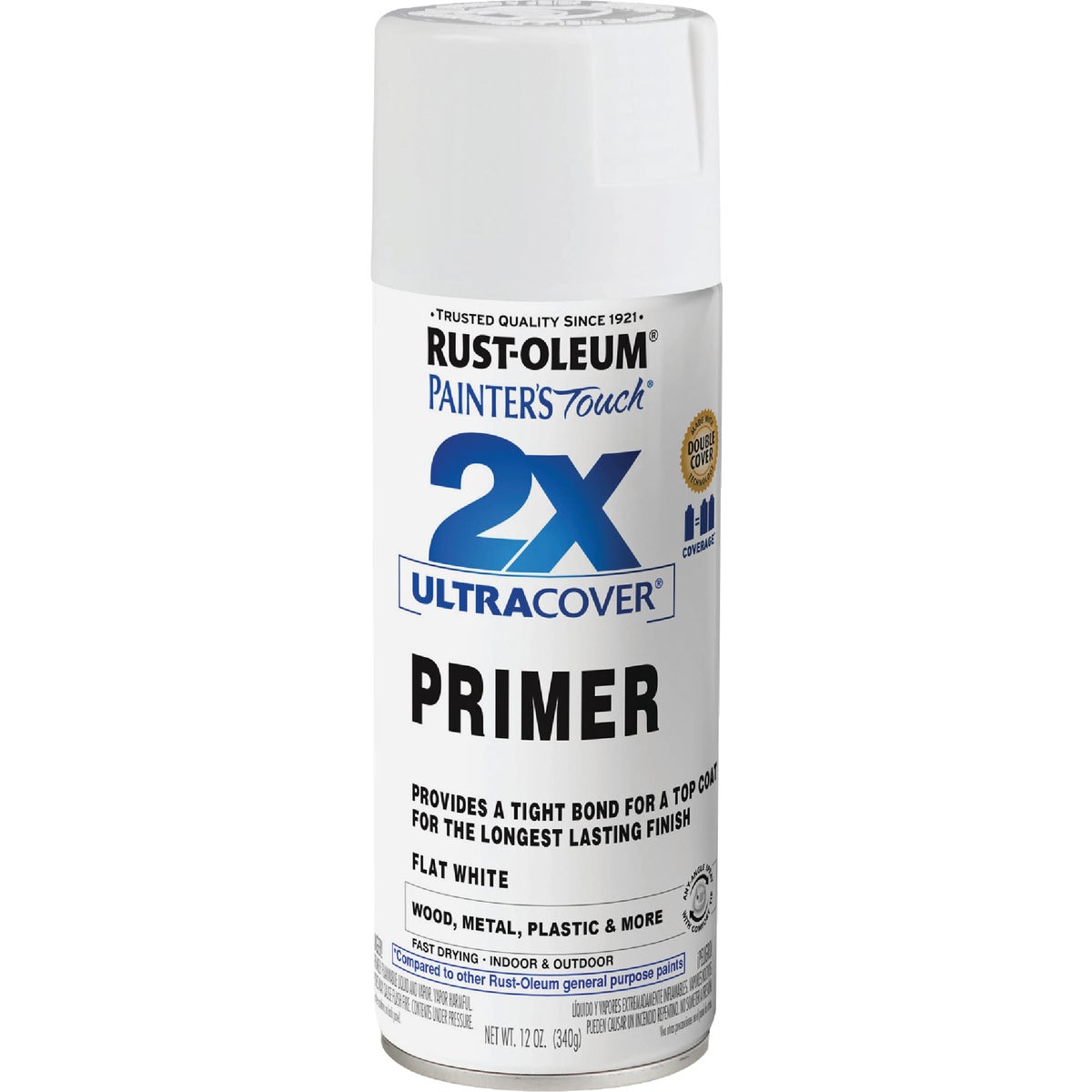 Rust-Oleum Painter's Touch 2X Ultra Cover White Spray Paint Primer Image 10