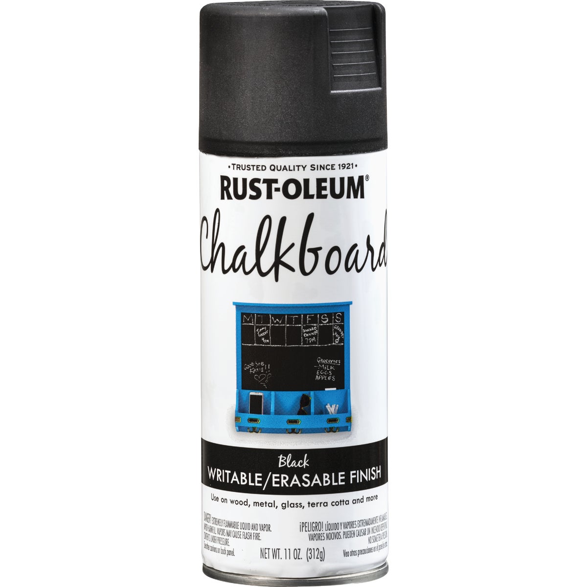 Rust-Oleum Black 11 Oz. Erasable Chalkboard Spray Finish Image 7