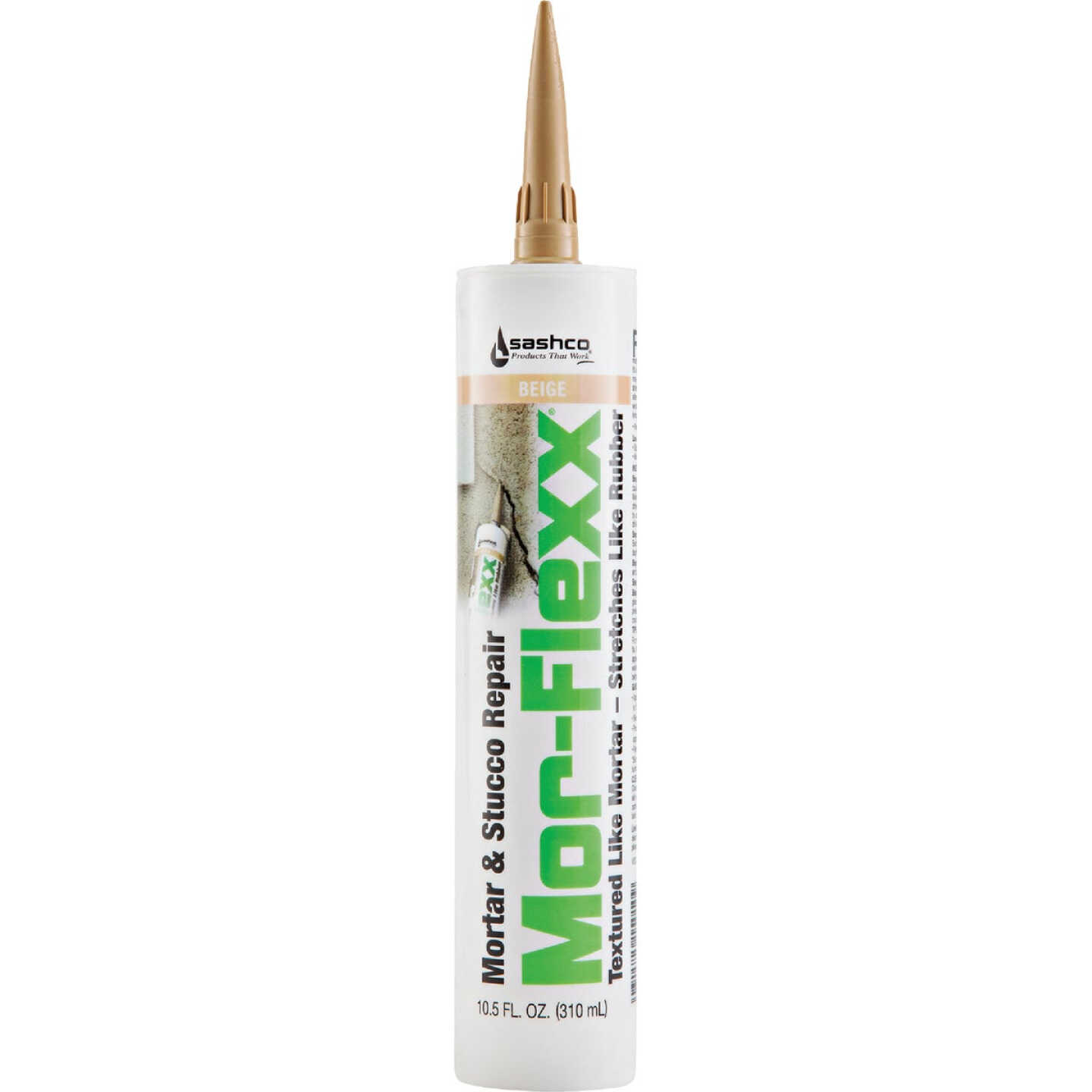 Sashco Mor-Flexx Concrete Beige Cartridge Mortar Sealant Image 1