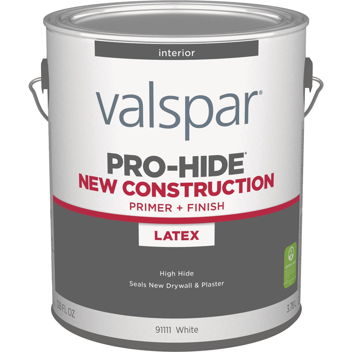 Valspar Pro-Hide Interior New Construction Primer, White, 1 Gal.
