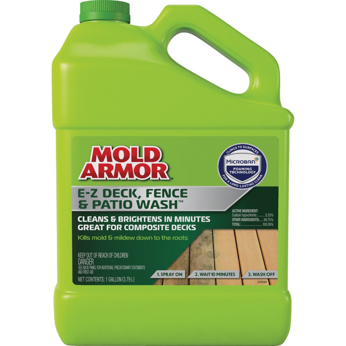 Home Armor 1 Gal. Ready To Use Deck & Patio Wash with Microban