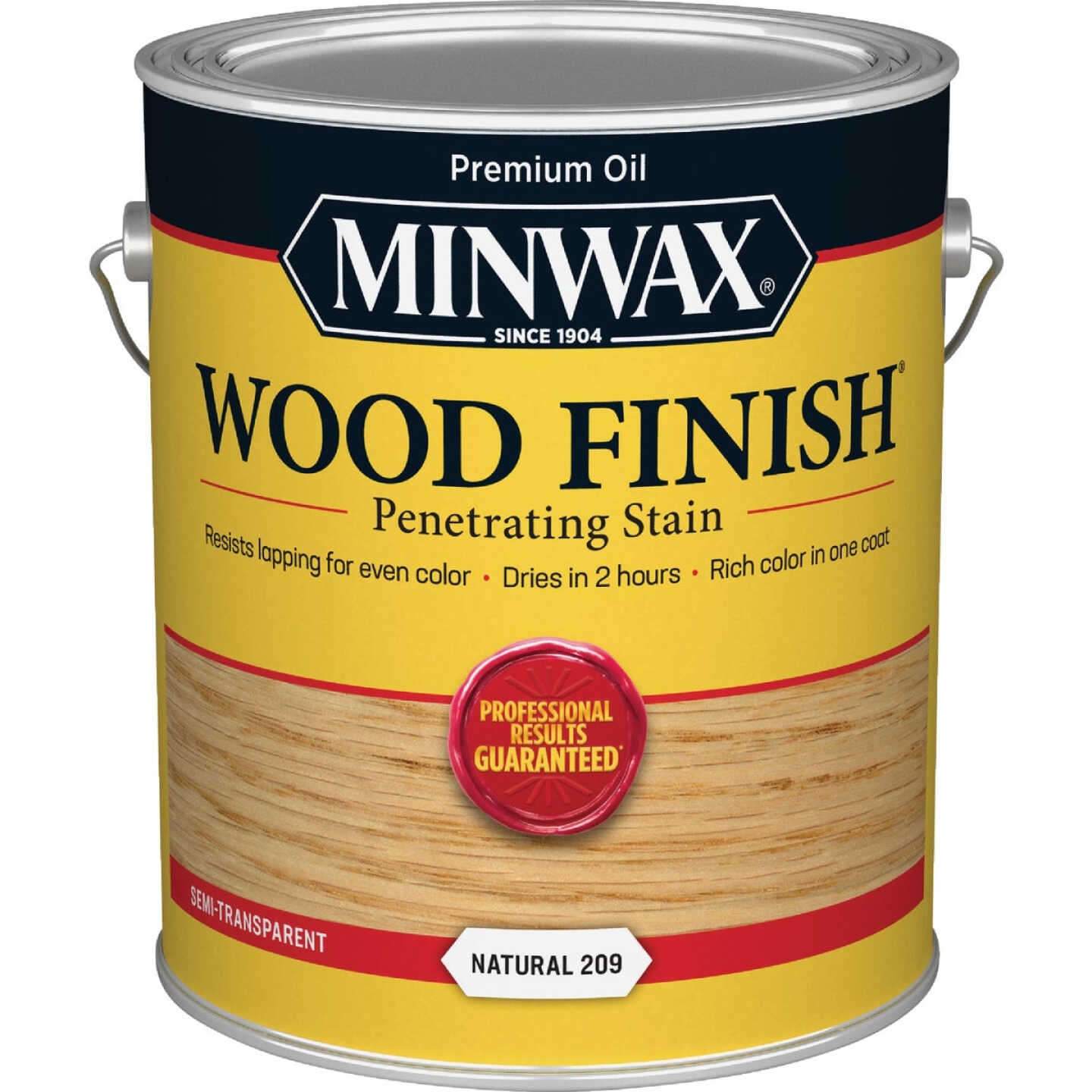 Minwax Wood Finish Penetrating Stain, Natural, 1 Gal. Image 7