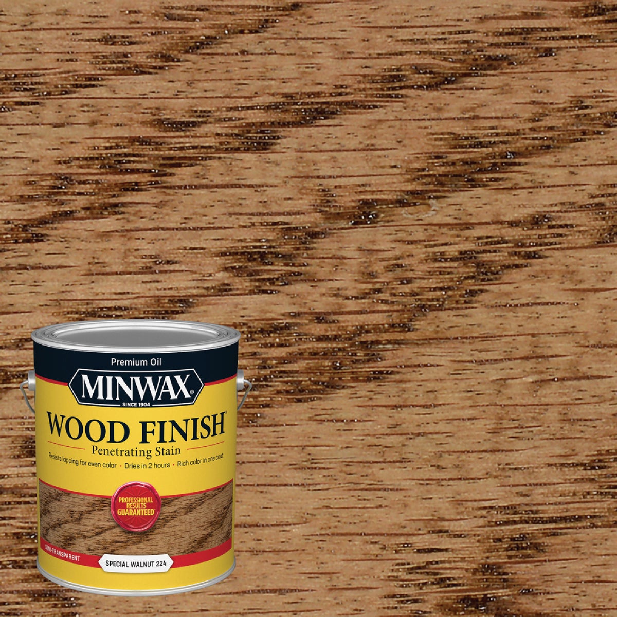 Minwax Wood Finish Penetrating Stain, Special Walnut, 1 Gal. Image 1