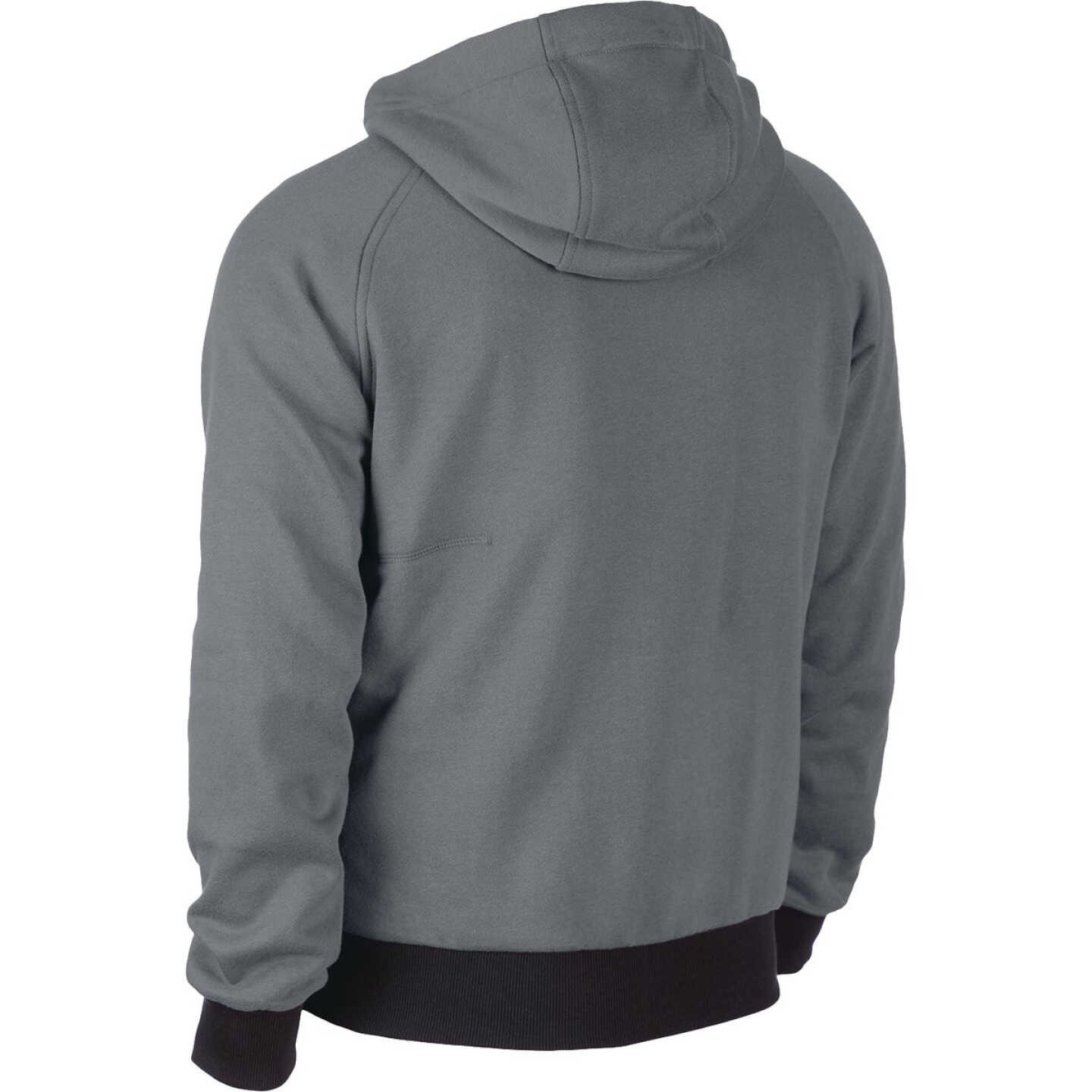 Milwaukee M12 Men's Gray Cordless Heated Hoodie Kit, L Image 5